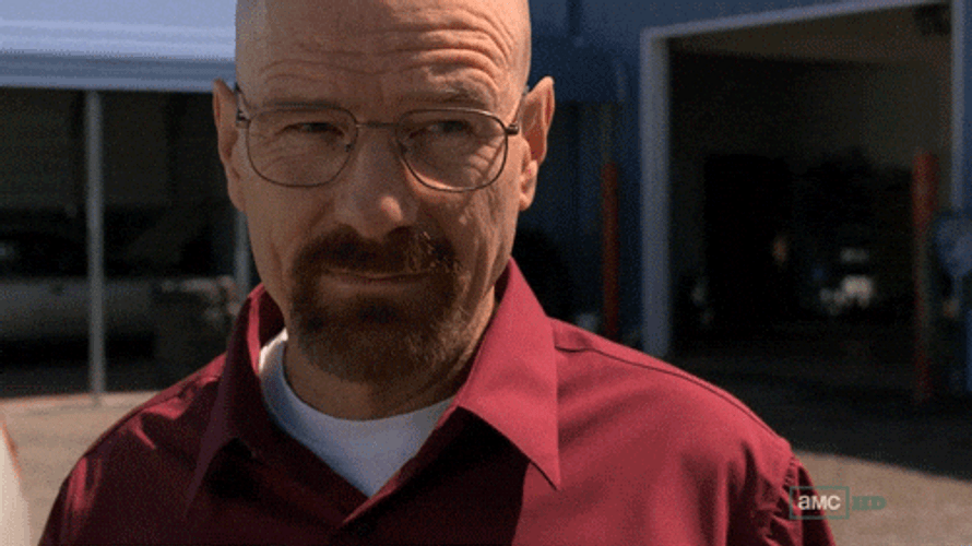 Breaking Bad Wink Walter White Meme GIF