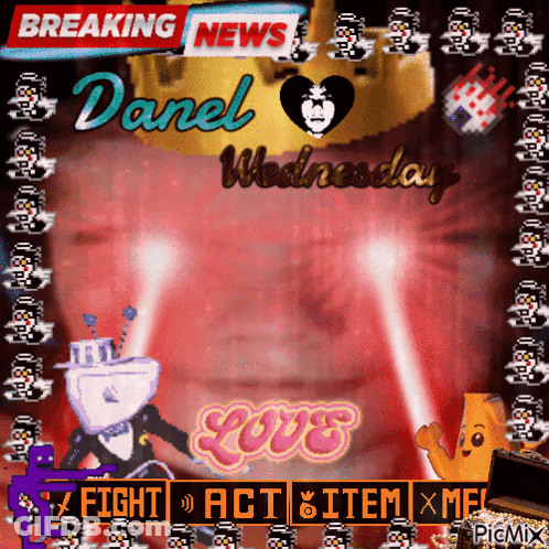 Breaking News Danel Wednesday Man Face GIF