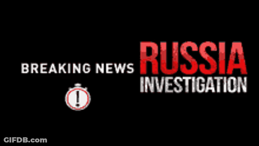 Breaking News Russia Investigation Alarm GIF