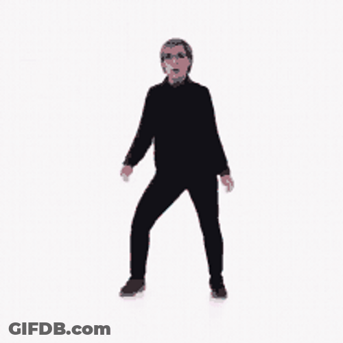 Breaking News Text With Dancing Woman GIF