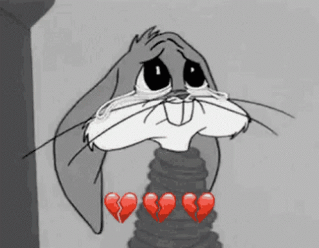 Breaking Up Bugs Bunny GIF