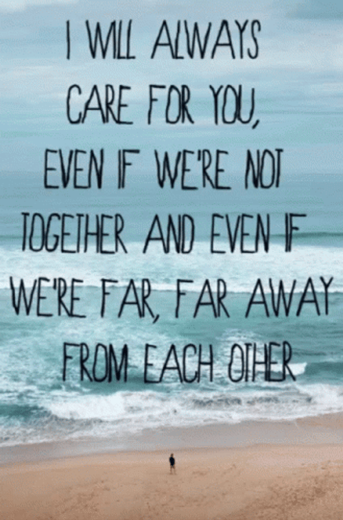 Breaking Up Quote Sea GIF
