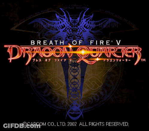 Breath Of Fire V Dragon Quarter GIF