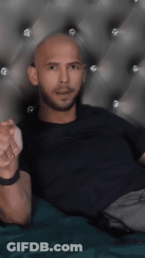 Breathe Air Angry Reminder Andrew Tate GIF