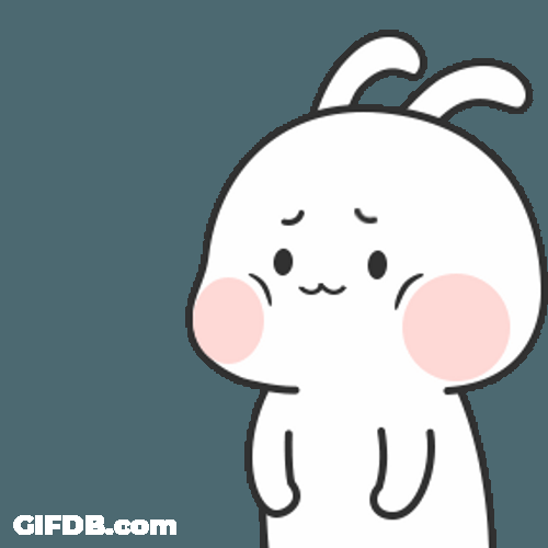 Breathe Exhale Sigh Bunny Rabbit GIF