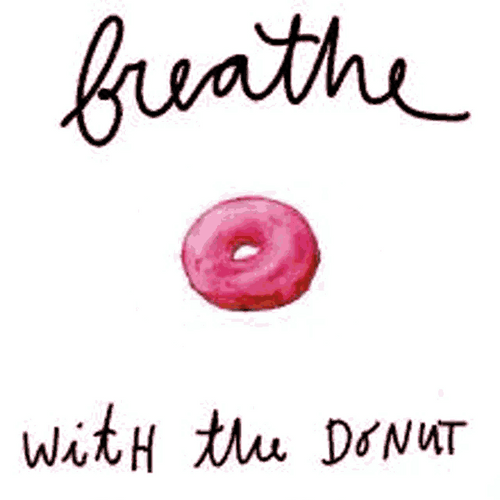 Breathe With Donut GIF