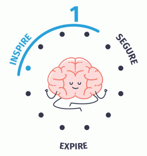 Breathing Exercise Inspire Expire Brain GIF