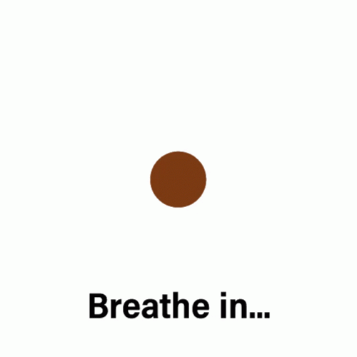 Breathing Exercise Numbers Breathe In Breathe Out GIF