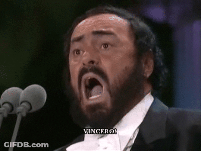 Breathing Pavarotti Opera GIF