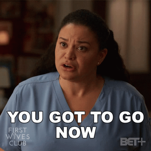 Bree Washington You Gotta Go Now GIF