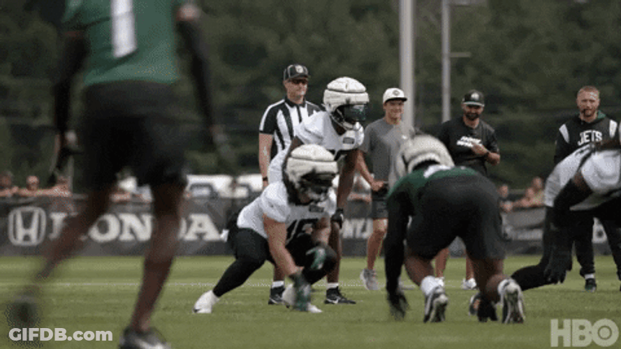 Breece Hall Master Of Run Game GIF