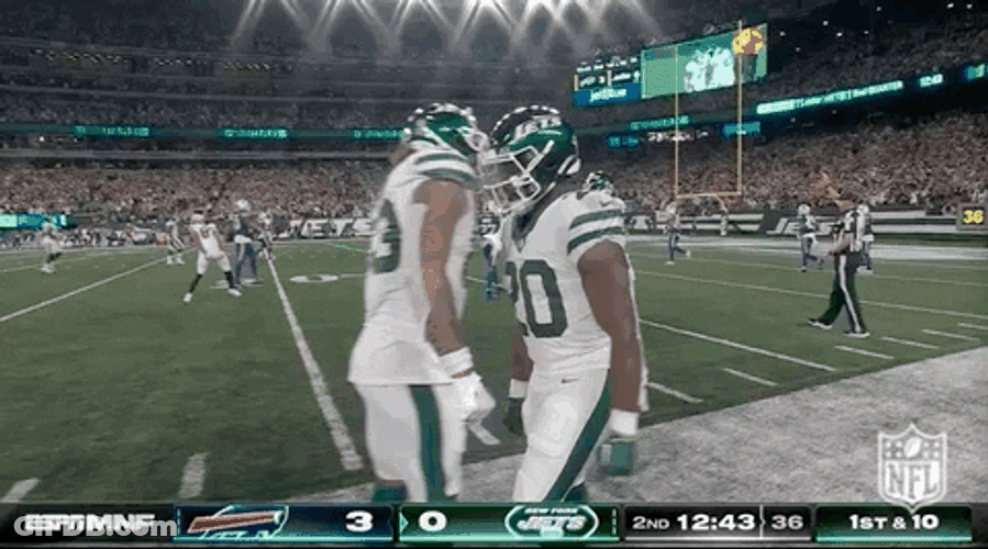 Breece Hall Threat To Defense GIF