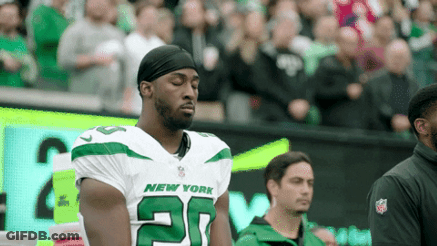 Breece Hall Touchdown Machine GIF