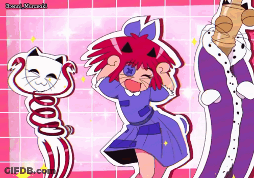 Brenni Murasaki Red Hair Girl GIF