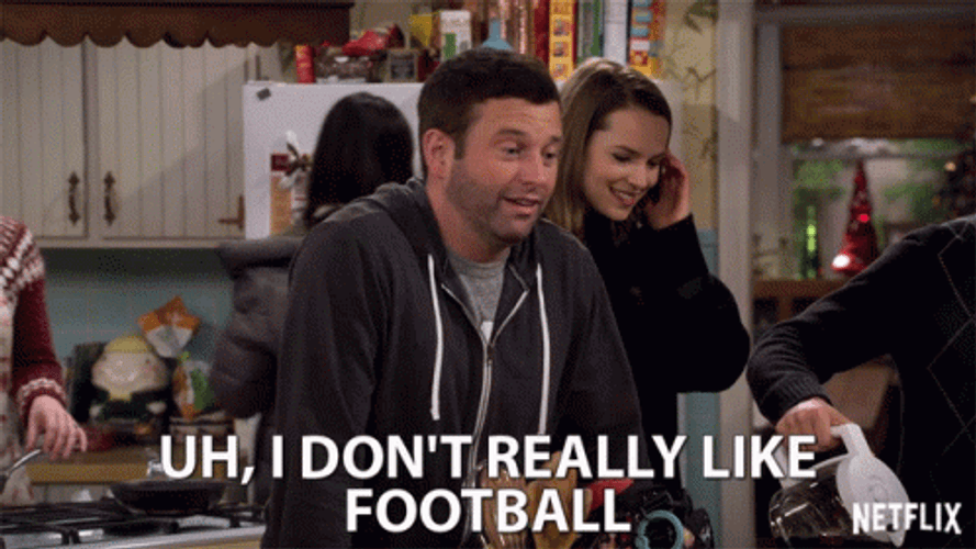 Brent Morin Don't Like Football GIF