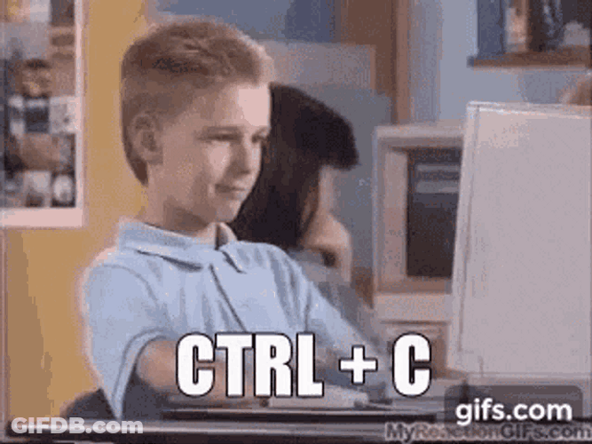 Brent Rambo Copy Paste Thumbs Up Kid GIF