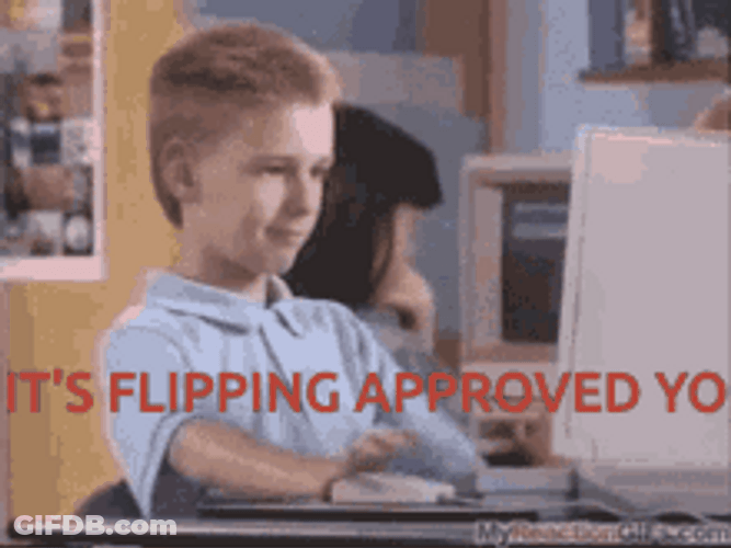 Brent Rambo Its Flipping Approved Meme GIF