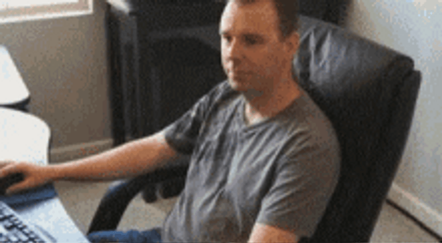Brent Rambo Thumbs Up Imitation Of Himself GIF