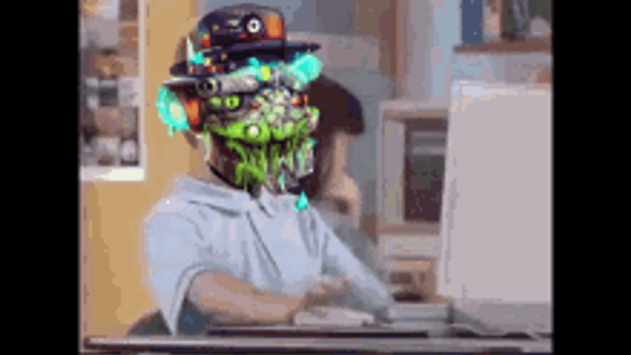 Brent Rambo Weird Monster Head Meme GIF