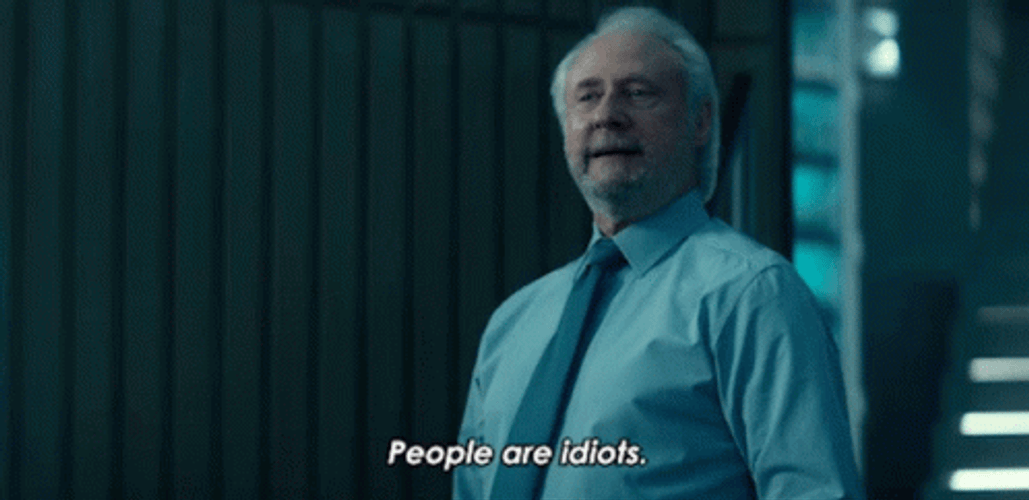 Brent Spiner Im Surrounded By Idiots GIF