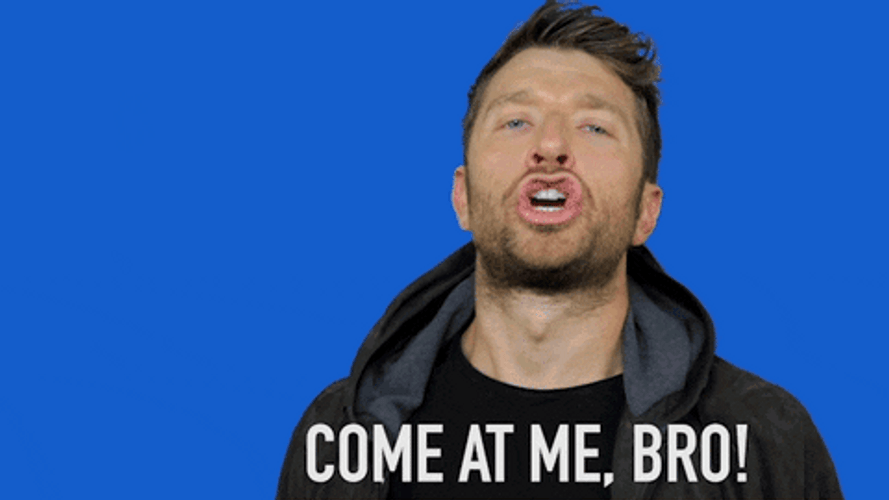 Brett Eldredge Come At Me Bro GIF