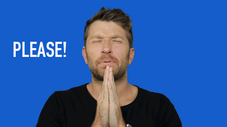 Brett Eldredge Saying Please GIF