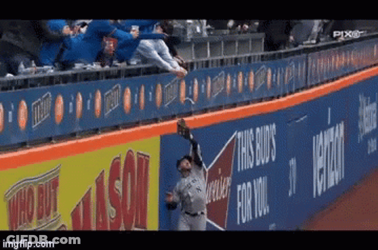 Brewers Catcher Gets Wet GIF