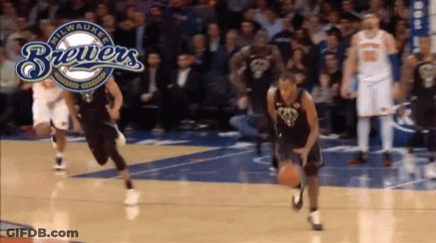 Brewers Dunks On Cubs GIF