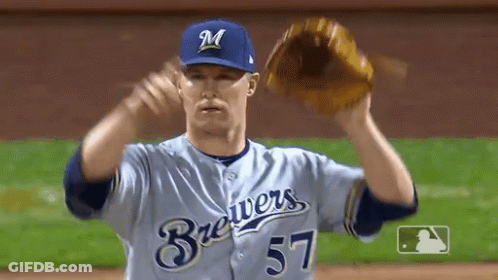 Brewers Player Winding Up GIF