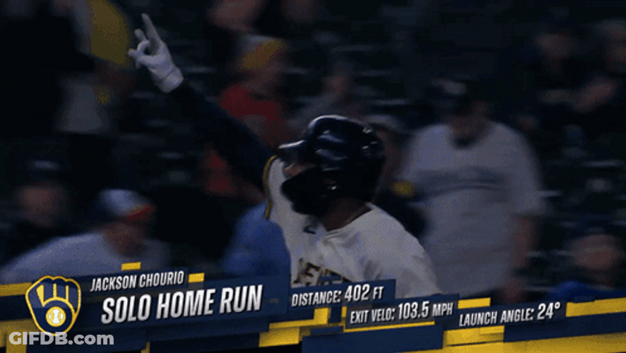 Brewers Solo Home Run GIF