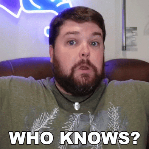 Brian Hull Shoulder Shrug Who Knows GIF