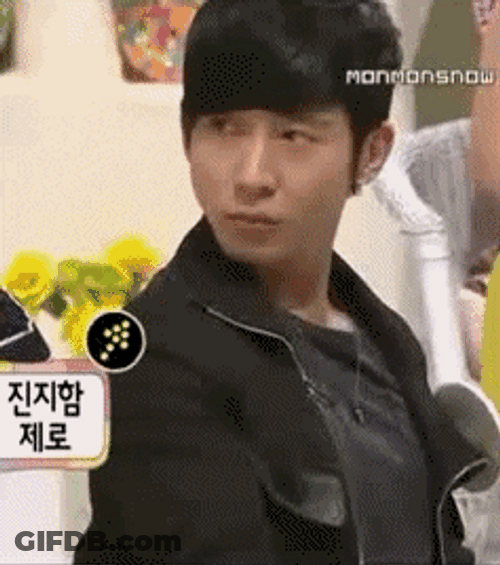 Brian Joo Finger Snap GIF