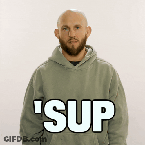Brian Kelleher Says Sup GIF
