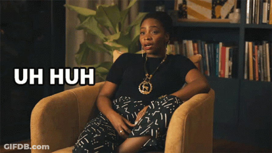 Brianna Cartwright Sitting Yeah Right GIF