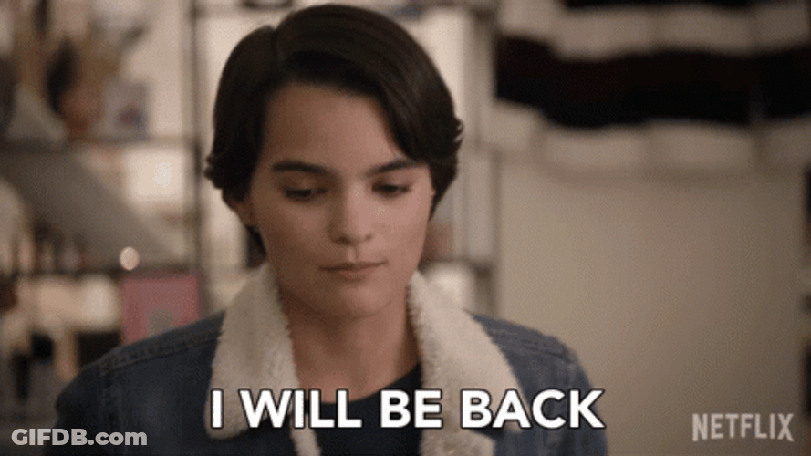 Brianna Hildebrand Be Right Back GIF