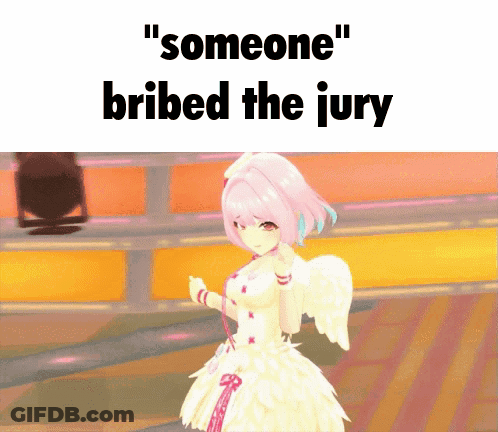 Bribed Jury With Picture Of Girl GIF