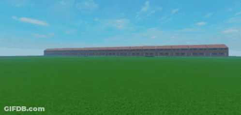 Brick Building With Sign Saying Laughton Lane GIF