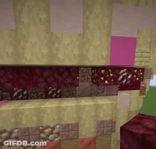 Brick Wall In Minecraft GIF