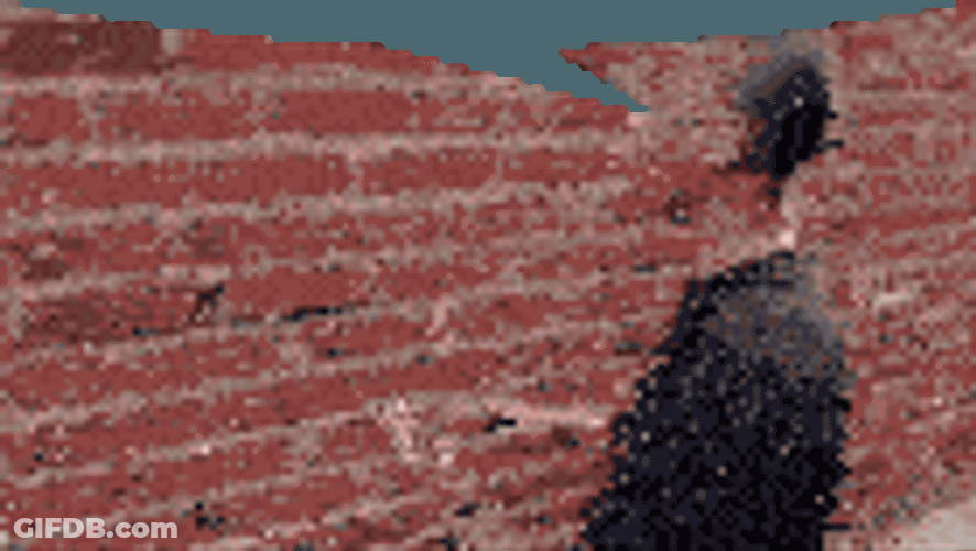 Brick Wall Speech Bubble Sticker GIF