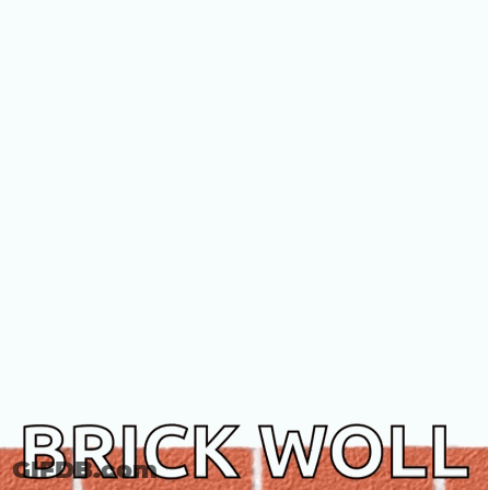 Brick Wall With Text Brick Woll GIF