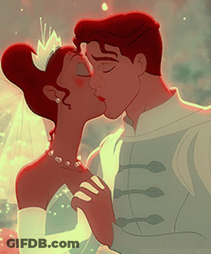Bride And Groom Kissing Mouseketeerland GIF
