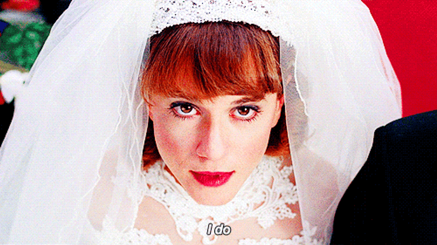 Bride I Do GIF