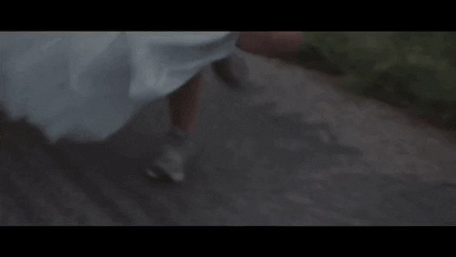 Bride Running Away GIF