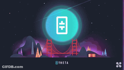Bridge And Mountains With Theta GIF