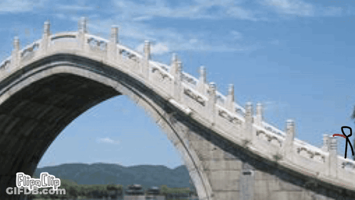 Bridge Drawing With Flipa Clip GIF