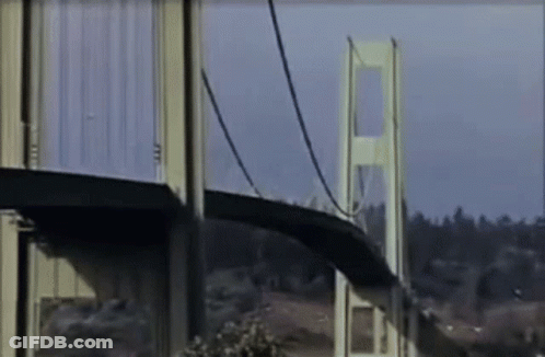 Bridge With Many Wires GIF