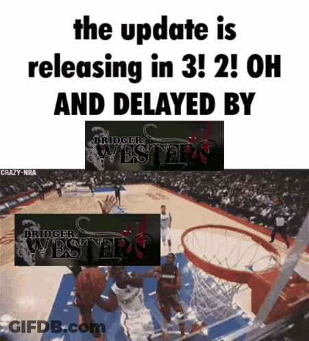 Bridger's Western Basketball Game Ad GIF