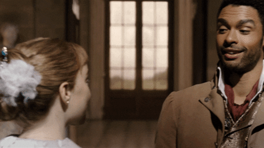 Bridgerton Couple Daphne And Simon Great Moment GIF