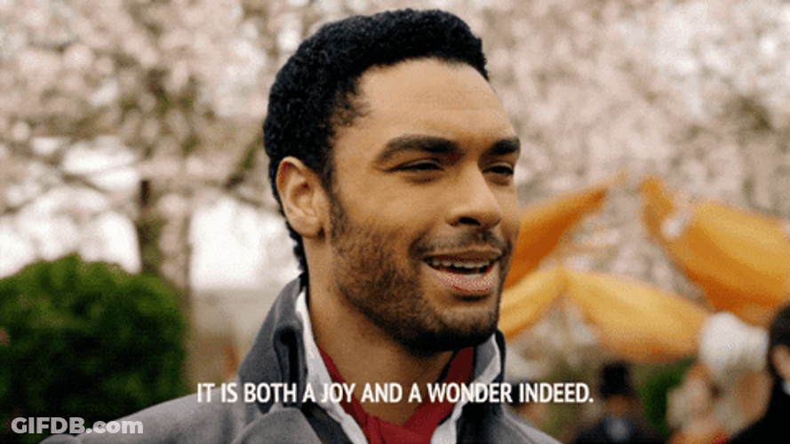 Bridgerton Simon Basset Joy And Wonderful GIF