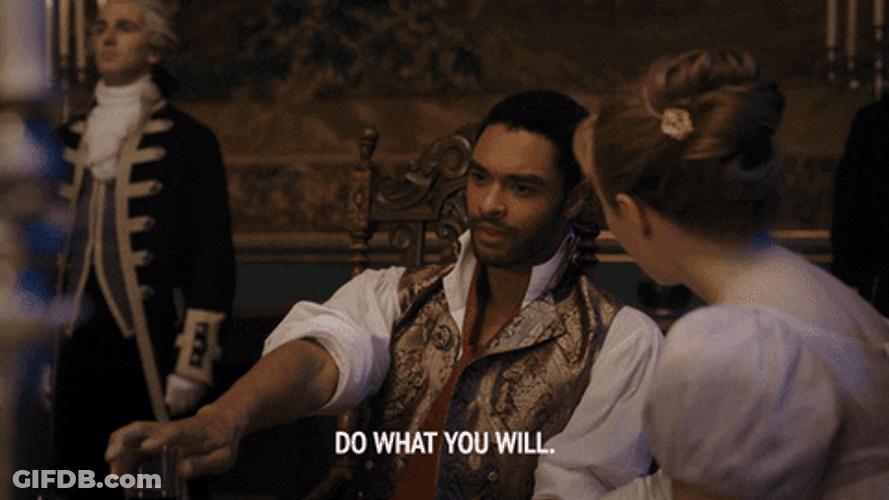 Bridgerton Simon Do What You Will GIF